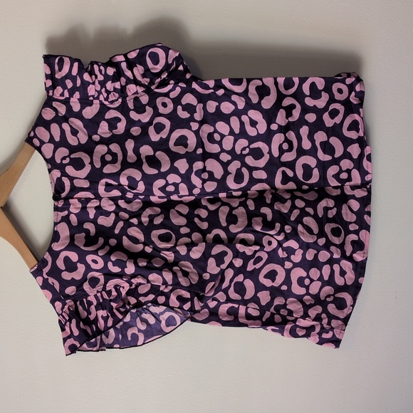 Nooworks Leopard Ruffle Top - Picture 3 of 3